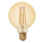 Лампочка светодиодная филаментная ЭРА F-LED G95-7W-824-E27 gold