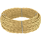 ретро провод Werkel W6452647 Ретро кабель золотой песок a051673