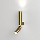 Настенный светильник Eurosvet 40020/1 LED латунь Pitch a061310