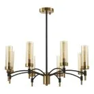 Люстра потолочная E14 8*40W 220V Lumion 6538/8C SHARON