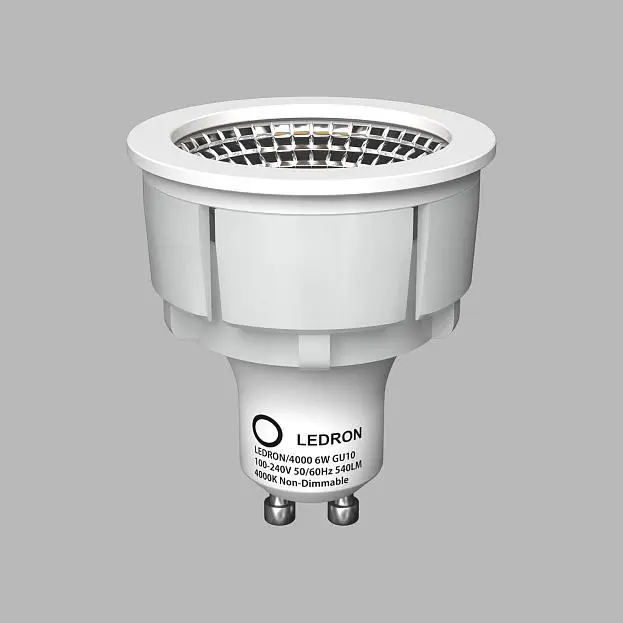 Лампа LeDron LDR-GU10 6W 4000K Лампа LeDron LDR-GU10 6W 4000K