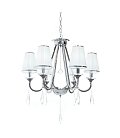Подвесная люстра Lumina Deco LDP 8926-6 WT+CHR Milesia