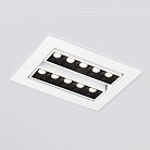 Встраиваемый светильник Elektrostandard 9923 LED 20W 4200K белый/черный Tekki a052482