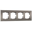 Рамка на 4 поста Slab (бронза матовый) Werkel W0042963 a062816