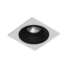 Встраиваемый светильник под сменную лампу Ledron MJ1003 SQ White-Black