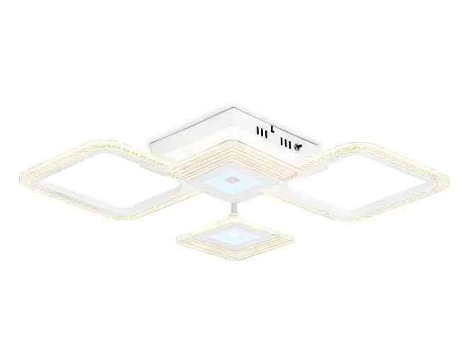 Потолочный светодиодный светильник с пультом Ambrella light FA4281 ACRYLICA Потолочный светодиодный светильник с пультом Ambrella light FA4281 ACRYLICA