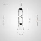 Подвесной светильник QUENTIN Тип B. Размер M Lampatron 8357-22842