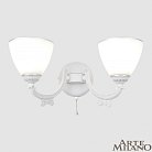 Бра с плафонами Arte Milano 342837/2W WT+SL AM342837