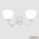 Бра с плафонами Arte Milano 342837/2W WT+SL AM342837