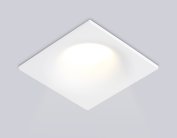 Встраиваемый светильник Ambrella light TN102811 WH белый GU5.3 85*85*35