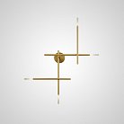 Настенное Бра Traverse Wall Gold H83 ImperiumLoft 207739-26