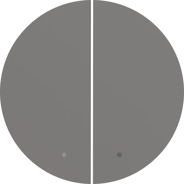 Клавиша 2-я с подсветкой, матовый кашемир, Donel DO28535 D16