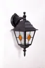 Настенный фонарь уличный Oasis Light 79902MlgY Bl QUADRO M lead GLASS