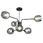 Потолочная люстра Imex MD.3564-6-S BK+CH
