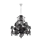 Подвесная люстра Loft IT 10210/12 Black Zenith