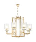 Подвесная люстра Lumina Deco LDP 8012-8 F.GD Manhattan