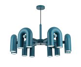 Люстра Канти лазурный Led 72W Kink Light 08465-6,07