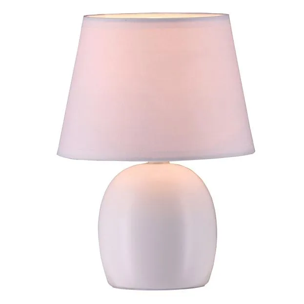 Интерьерная настольная лампа Uniel UML-B304 E14 WHITE Интерьерная настольная лампа Uniel UML-B304 E14 WHITE