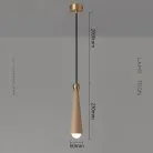 Подвесной светильник TOSS Светлое дерево. Теплый свет Lampatron toss-lghtwood-warm 8931-25273