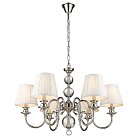 светильник подвесной, E14, 6x40W Wertmark WE369.06.103 Kirsten