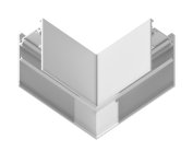 Коннектор угловой для накладного шинопровода Magnetic Ambrella light GL3369 TRACK SYSTEM