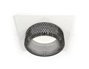Комплект встраиваемого светильника с композитным хрусталем Ambrella light XC6520041 Techno