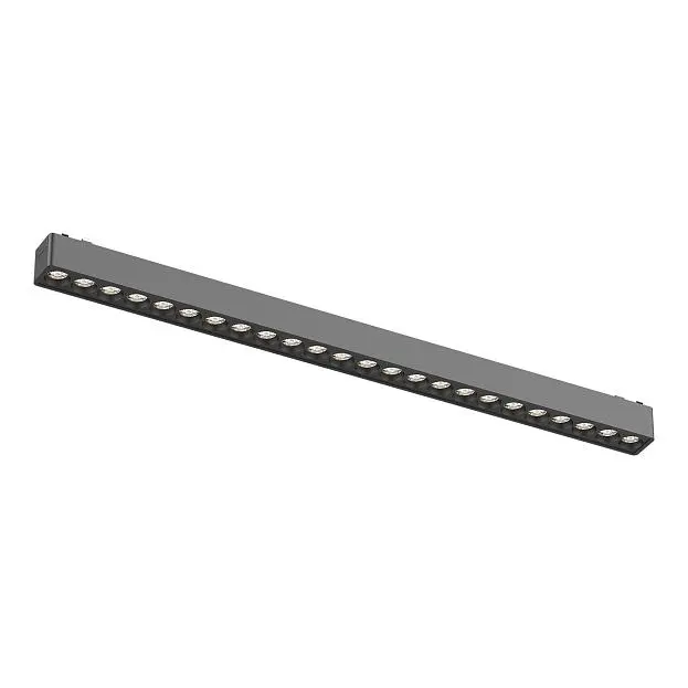 Магнитный трековый светильник Черный LED 48V ST Luce ST673.436.24 SKYFLAT