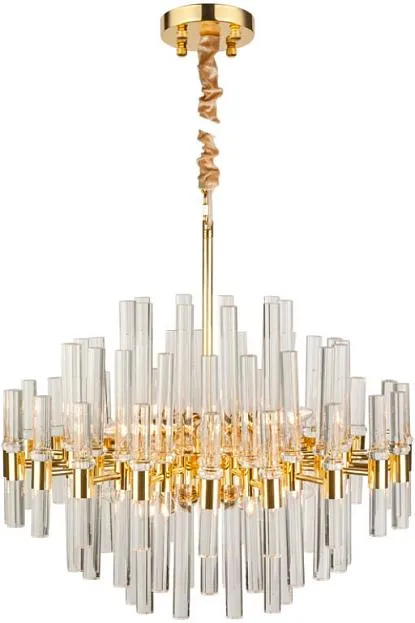 Подвесная люстра AM Group ADRIAN L800 GOLD ADRIAN Подвесная люстра AM Group ADRIAN L800 GOLD ADRIAN