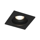Встраиваемый светодиодный светильник LeDron LEVEL SQ Black 4000K