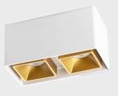 Потолочный светильник ITALLINE FASHION FX2 white + FASHION FXR gold - 2шт.