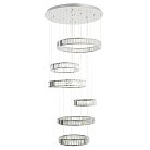 Люстра хрустальная с пультом Хром LED Citilux CL338661 Чезаре