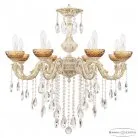 Подвесная люстра Bohemia AL79101/8/250 B WMG P Amber/M-1F AL7901