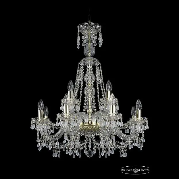 Люстра хрустальная Bohemia 1410/8+4/240/XL-80 G V0300 Люстра хрустальная Bohemia 1410/8+4/240/XL-80 G V0300