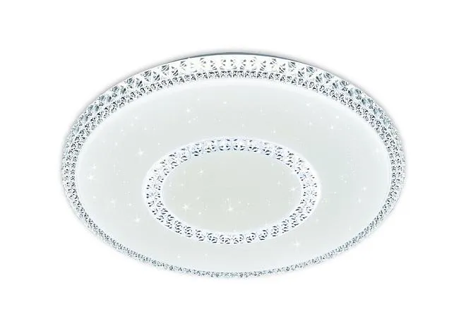 Потолочный светодиодный светильник с пультом Ambrella light FF99 Crystal