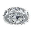 Светильник MR16/HP16 ХРОМ/ХРУСТАЛЬ ПРОЗРАЧНЫЙ Lightstar 032704 ONDA