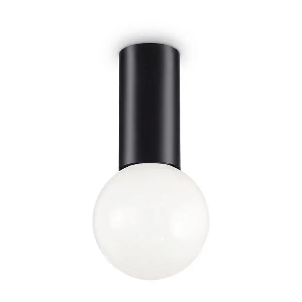 Потолочный светильник Ideal Lux Petit PL1 Nero 232980 Потолочный светильник Ideal Lux Petit PL1 Nero 232980