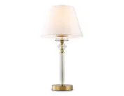Настольная лампа с абажуром и хрусталем Ambrella light LH71027