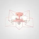 Потолочная Люстра Pink ImperiumLoft 178360-26 Asteri01