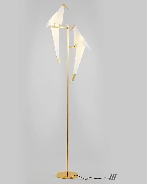 Светодиодный торшер Moderli V3075-2TL origami Birds 2*LED*6W