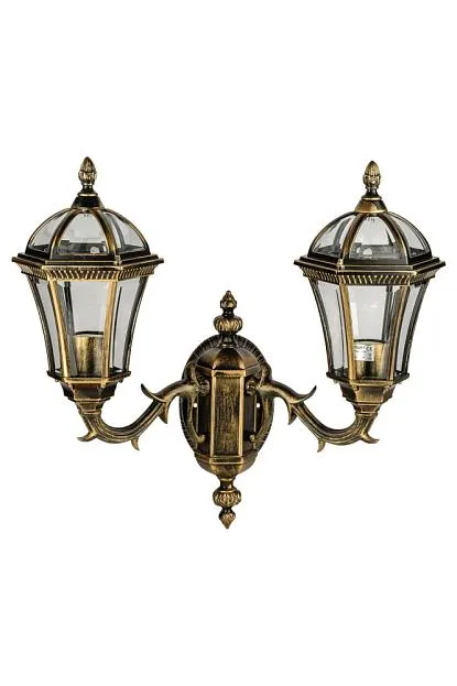 Настенный фонарь уличный Oasis Light 95201S 2 15L Gb ROMA S Настенный фонарь уличный Oasis Light 95201S 2 15L Gb ROMA S