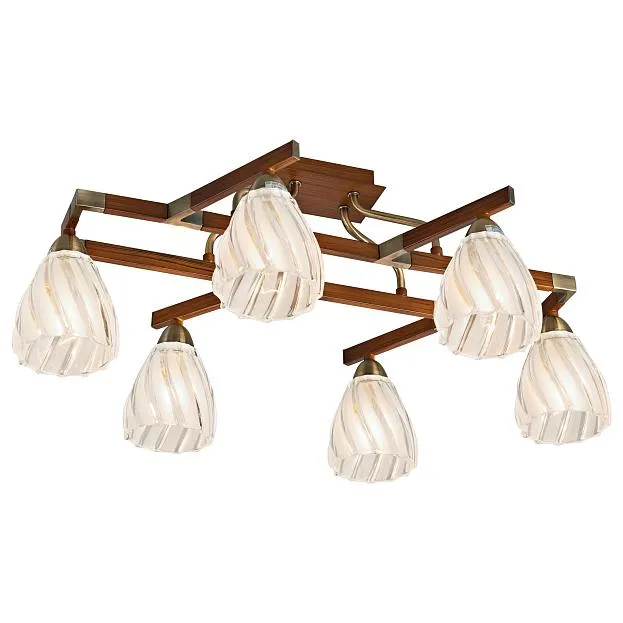 светильник потолочный, E14, 6x40W Velante 284-507-06 Современный стиль