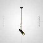 Подвесной светильник UNA Цвет черный. Lampatron una-black 3629-8986