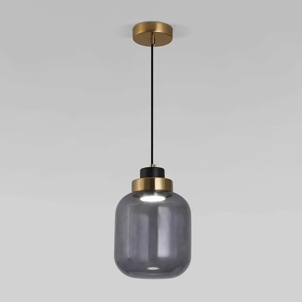 Подвесной светильник Eurosvet 50240/1 LED дымчатый Jeffry a060673