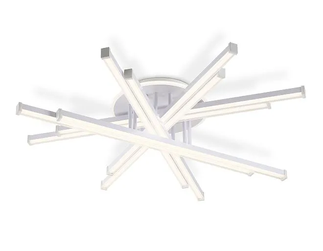 Потолочная люстра 134W 3000K-6400K 800*800*165 (ПДУ ИК) Ambrella light FL6275 COMFORT