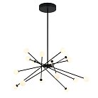 Люстра на штанге Delight Collection MD19001025-16A black