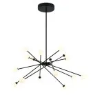 Люстра на штанге Delight Collection MD19001025-16A black