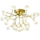 Потолочная люстра Natali Kovaltseva Grace GOLD 75126/6C SATIN