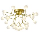 Потолочная люстра Natali Kovaltseva Grace GOLD 75126/6C SATIN