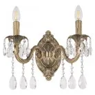 Бра с хрустальными подвесками Bohemia Ivele Crystal AL7901B10/2/175 A FP