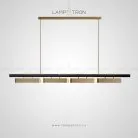 Реечный, рядный светильник SVEA 4 плафона. Стойка. Lampatron 1218-18973